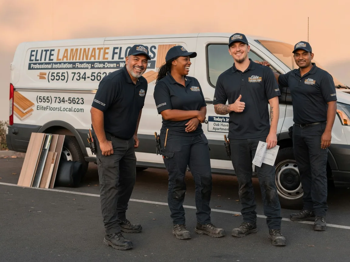 Laminate flooring installation company in Wolf Lake, IL
